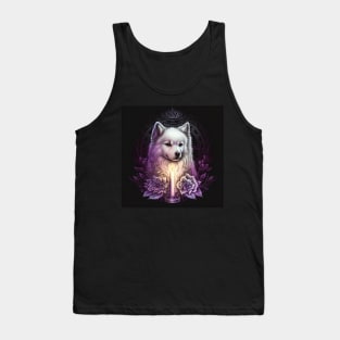 Gothic Samoyed Tank Top